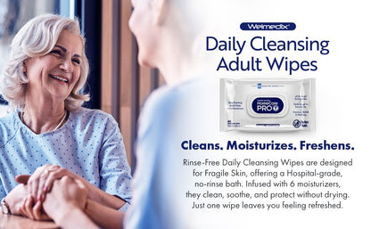 Adult Wipes for Fragile or Thin Skin
