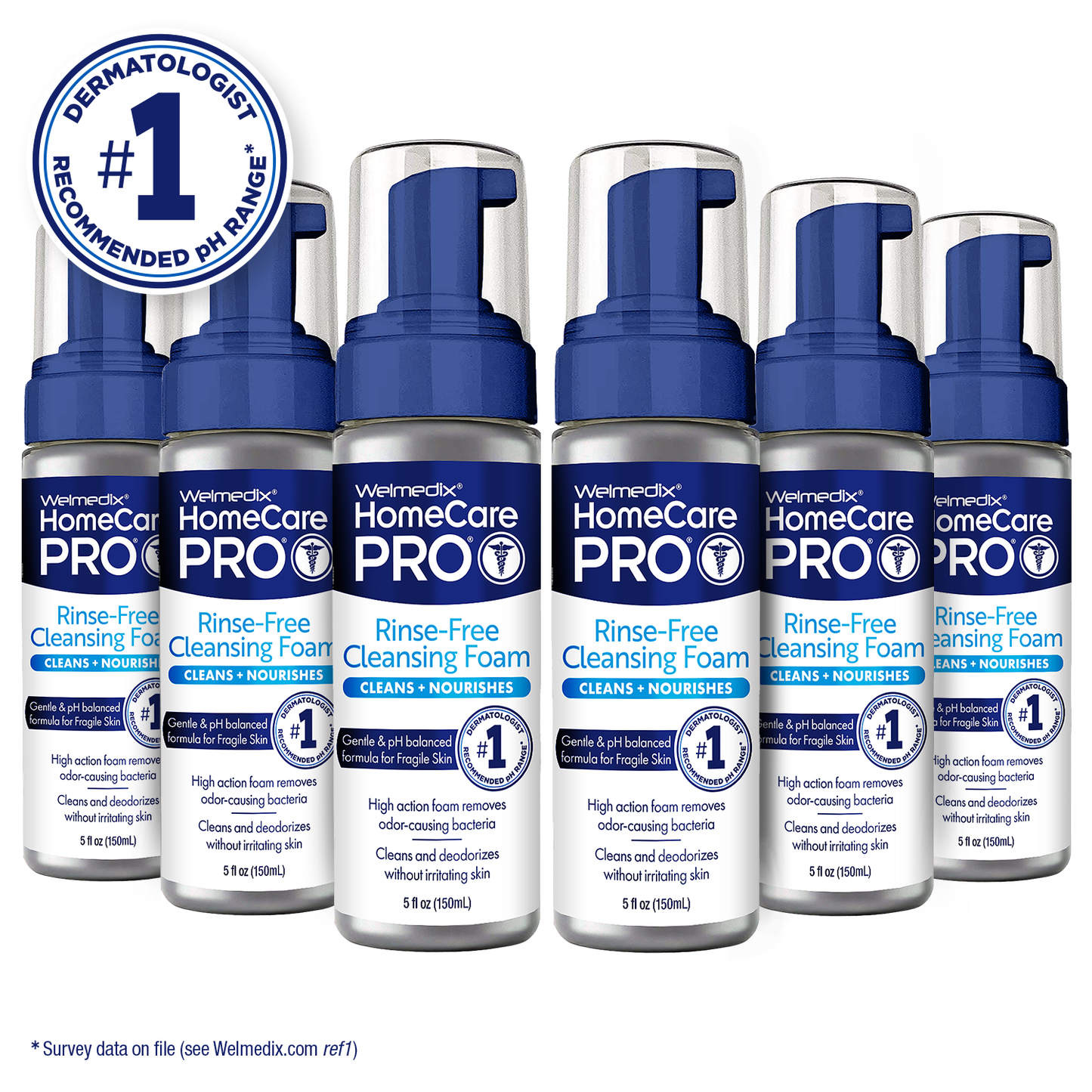 No Rinse Cleansing Foam for Sensitive, Thin Skin