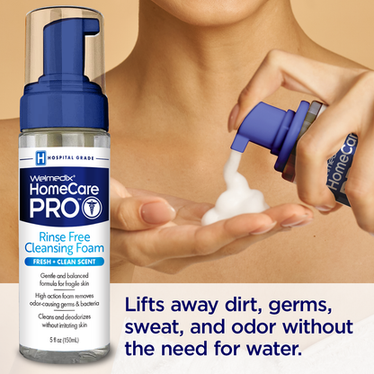 No Rinse Cleansing Foam for Sensitive, Thin Skin