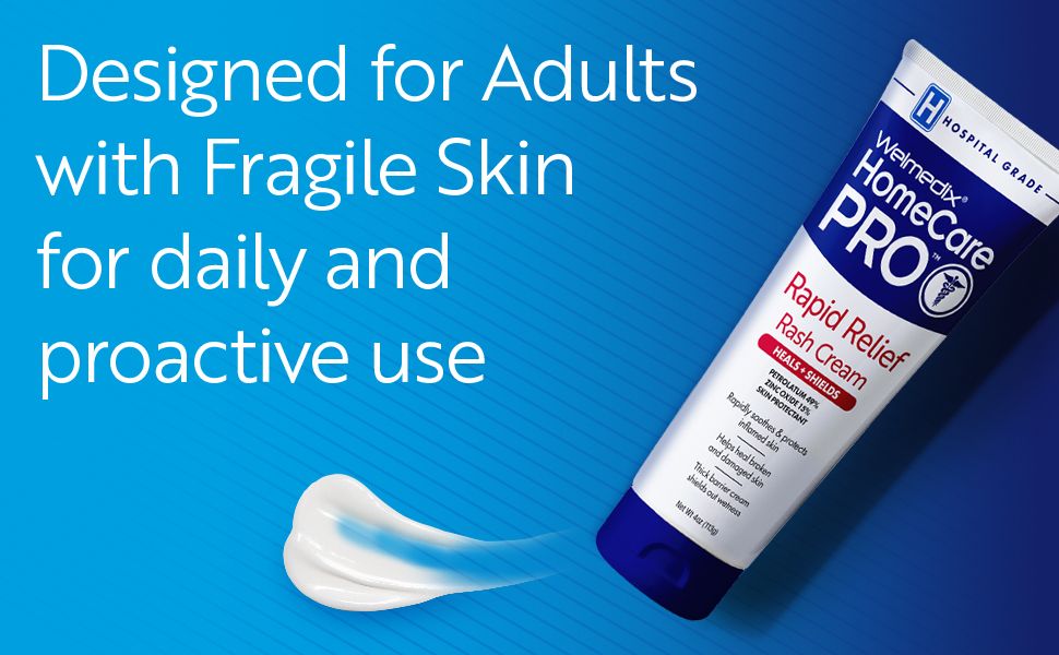 Rapid Relief Rash Cream for Fragile or Irritated Skin